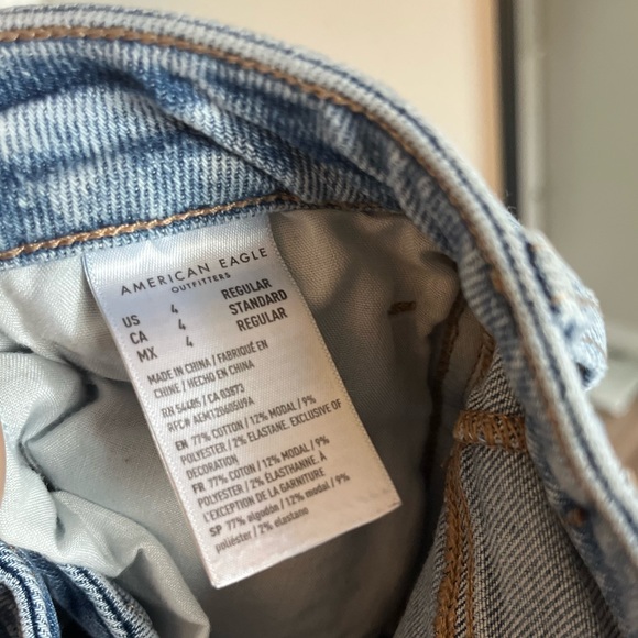 American Eagle Next Level Stretch Mom Jean - Picture 2 of 3